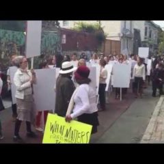 What Matter to Us: Reenactment of Anna Halprin’s Blank Placard Dance